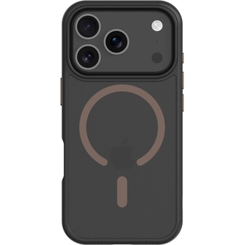 Tactical Хибриден удароустойчив кейс с MagSafe за iPhone 17 Pro - Tactical MagForce Hyperstealth 2.0 Cover (черен-кафяв) (57983126608)