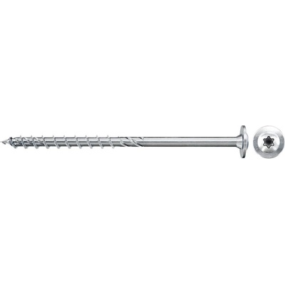 Fischer PowerFast II 561791 tanierové skrutky 5 mm 80 mm vnútorná hviezdica ocel glavanizované zinkom 200 ks