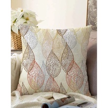 Minimalist Cushion Covers s prímesou bavlny Oriental Leaf 55 x 55 cm