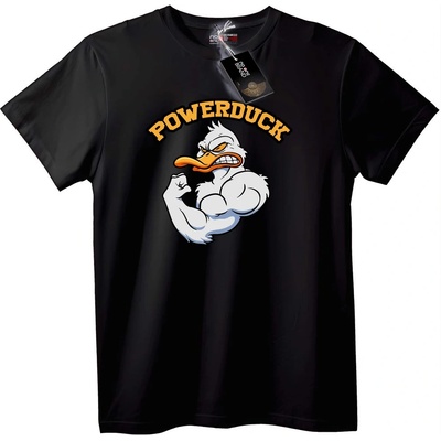 NOONEBRAND Тениска PowerDuck - 2XL, White