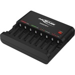 ANSMANN зарядно устройство за акумулатори, интелигентно, за 1-8 батерии AAA/AA, 500 mA, NiMH/NiCD, черно (1001-0006)
