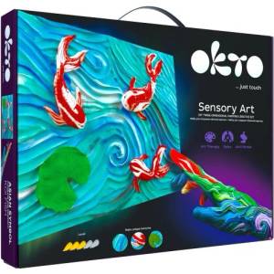 OKTO креативен 3D комплект Риби 30 x 40 см (034370)
