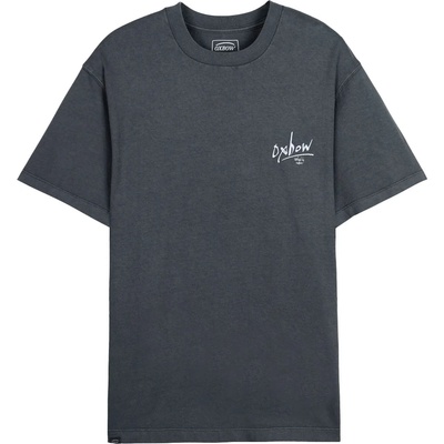 Oxbow Мъжка тениска Oxbow Hellflo Short Sleeve T T-shirt - Caviar (216-7446-0113)