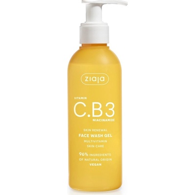 Ziaja Pleťový čistící gel Vitamin C.B3 Niacinamide 190 ml