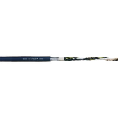 igus CF10.02.04 vedenie ťažnej reťaze Chainflex CF 4 x 0.25 mm² modrá 1m