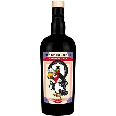Warehouse #1 Overproof White Rum John Crow Edition DOK 63% 0,7 l (holá láhev)