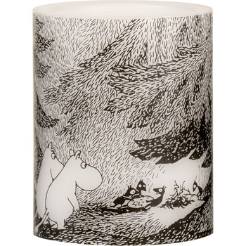 Muurla LED свещ Muurla с рисунка на дървета 12, 5 см (777-125-01)