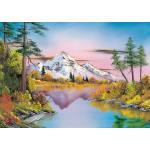 Schmidt Spiele - Puzzle Bob Ross: Reflections - 1 000 piese