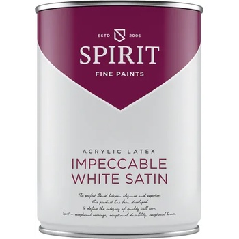 SPIRIT ИНТЕРИОРНА БОЯ spirit impeccable АКРИЛЕН САТЕН 1л БЯЛ (20-101120)