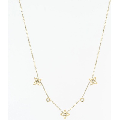 Zag Bijoux Oceľová retiazka s príveskami SNS12221-01WHT