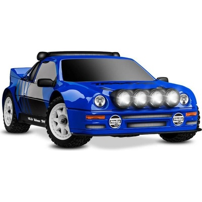 Traxxas Mini Rally Ford RS200 4WD VXL RTR modrý AS_TRA108046-1-BLUE 1:12