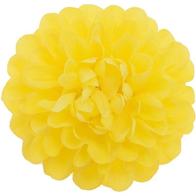 HLAVA DÁLIA ŽLTÁ 9CM