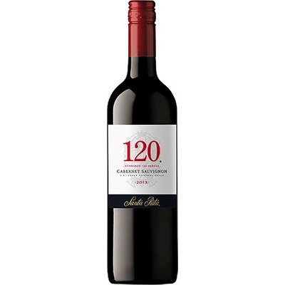 Santa Rita 120 Cabernet Sauvignon suché červené 2023 13% 0,75 l (čistá fľaša)