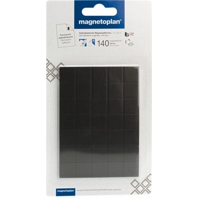 Magnetoplan samolepící magnety Takkis 15 x 15 mm 140 ks