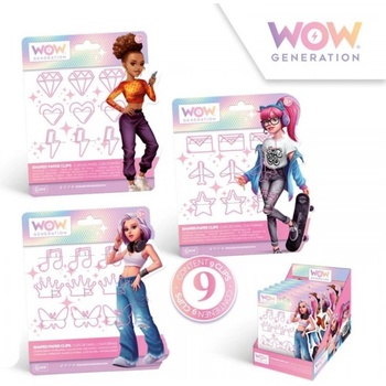 KIDS К-кт кламери със забавни форми wow (wow00061)