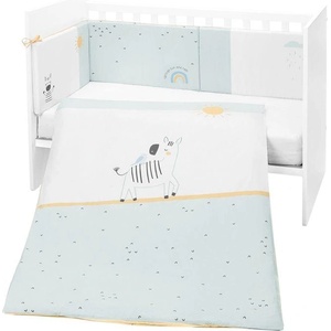 KikkaBoo Бебешки спален комплект 2 части EU style 70/140 Stripy Frien (kikka-41101020130)