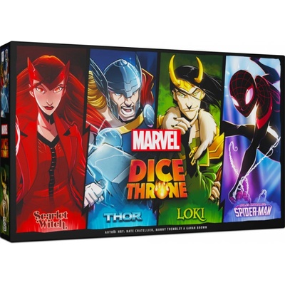 The Op Marvel Dice Throne: Scarlet Witch, Thor, Loki, Spider-Man