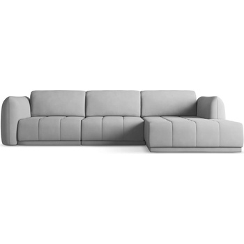 makamii Светлосив ъглов диван (десен ъгъл) Hoku - Makamii (HOKU_RC_2_P1_C5)