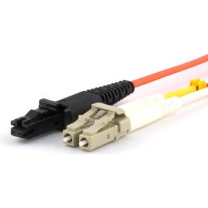 Conneu LC-MTRJ дуплексна пач корда, мултимод OM2, 2 мм. , оранжева, Conneu (2.0 м) (CNFJ-LCMTRJOM2DOR2mm-2)