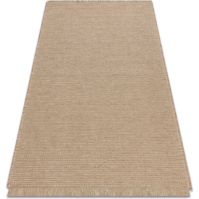 Najkoberce JUTE 3652 so strapcami sivý / béžový