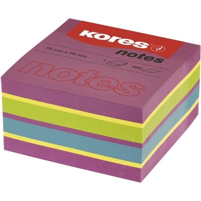 Kores Samolepicí bloček Kores Cubo Spring - 75 x 75 mm / 450 lístků 67083