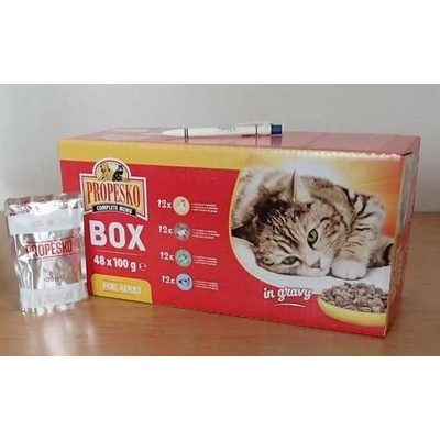 Propesko pro kočky 48x100 g