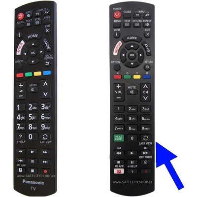 Diaľkový ovládač Panasonic N2QAYB001111