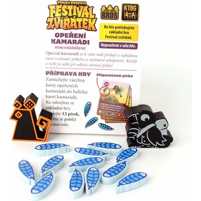 Board Bros Festival zvířátek minirozšíření Havraní poutník a Opeření kamarádi