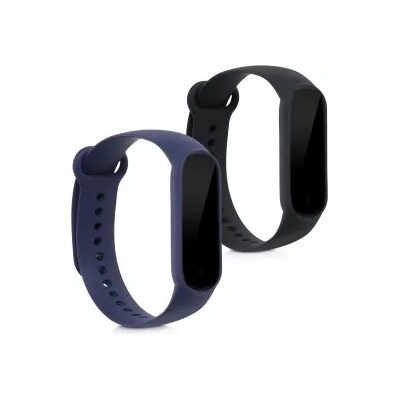 kwmobile 2x Гривна за Xiaomi Mi Smart Band 6 / Mi Band 6 / Band 5 - черен - 46700