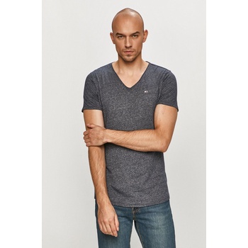 Tommy Jeans Тениска Tommy Jeans в синьо с меланжов десен DM0DM09587 (DM0DM09587)