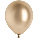 Party Deco Латексов балон Хром, шампанско злато - 30 см (gs12-019s-50)