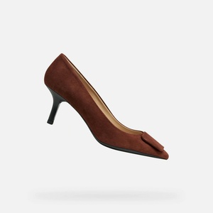 Geox Бордо дамски обувки на ток Geox Kleopy Geox | Cherven | ЖЕНИ | 38