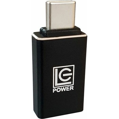 LC-Power USB adaptér USB-C - USB černý LC-ADA-U31C