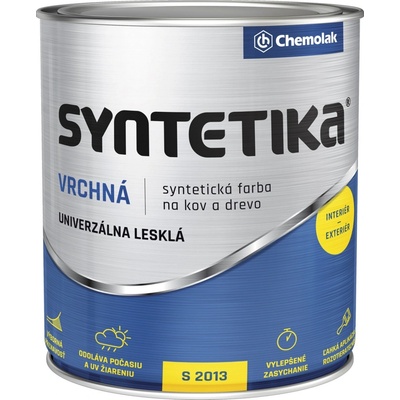 Chemolak Syntetika 0,6 l červená tmavá