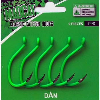 MadCat A-Static Classic Catfish Hook vel.6 5 ks