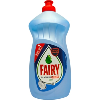 Fairy препарат за измиване на съдове, Platinum, Лимон, 500мл