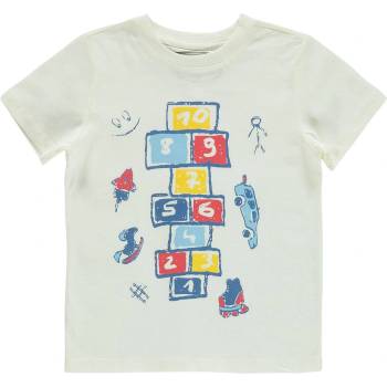 Civil Kids Ecru - Boy T-Shirt 2-3y. 3-4y. 4-5y. 5-6y. Single product sale available (18330F040Y31-EKR)