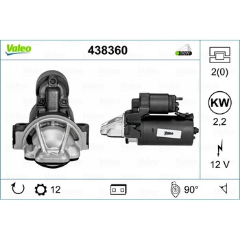 żtartér VALEO 438360