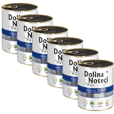 Dolina Noteci Premium Богат на Треска с Броколи 6 x 800 г