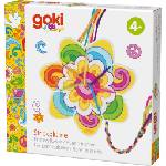 Goki Творчески комплект Goki - За плетене на шнур, цвете или пеперуда (58308) - baby