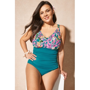 Astratex Вталяващ цял бански костюм Velvet Hibiscus (PL2608)