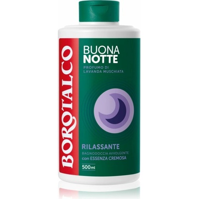 Borotalco Good Night Relaxing sprchový gel pro klidný spánek vůně Musk Lavender 500 ml