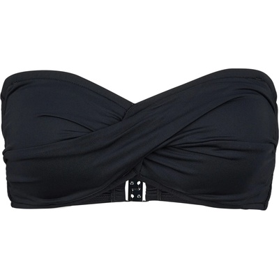 Seafolly Дамско бикини горнище Seafolly Women's Collective Twist Bandeau Bikini top - Black - размер 42 (EU) (150-5059-0216)