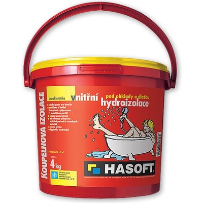Hasoft koupelnová izolace Typ: kbelík, v balení: 8 kg