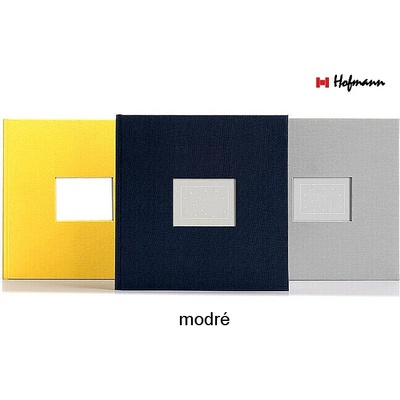 Fotoalbum 20x20/24 zasunovací Hofmann 1829 - MODRÉ 1829