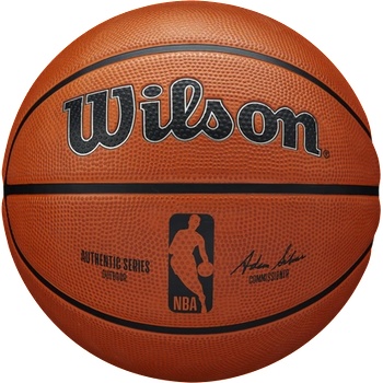 Wilson Баскетболна топка за открито, размер 7 - wilson nba authentic series outdoor