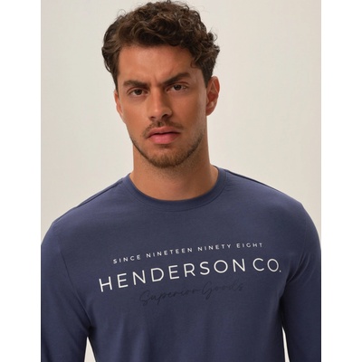 Henderson Core 41904 Jumper pánské pyžamo dlouhé modré