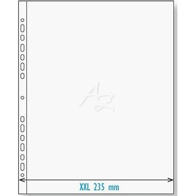 obal prospektový A4 XXL ČIRÝ "U"/100ks 50µm LIN
