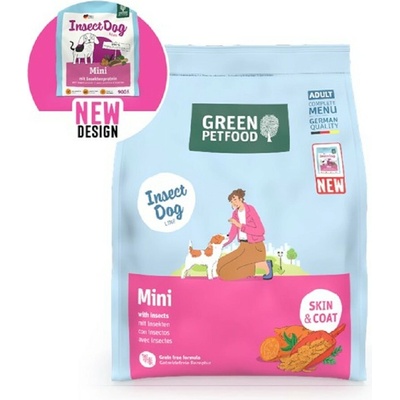Green Petfood InsectDog Mini 0,9 kg