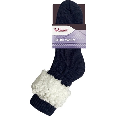 Bellinda EXTRA WARM SOCKS Extrémne teplé ponožky BE491011 tmavo modrá